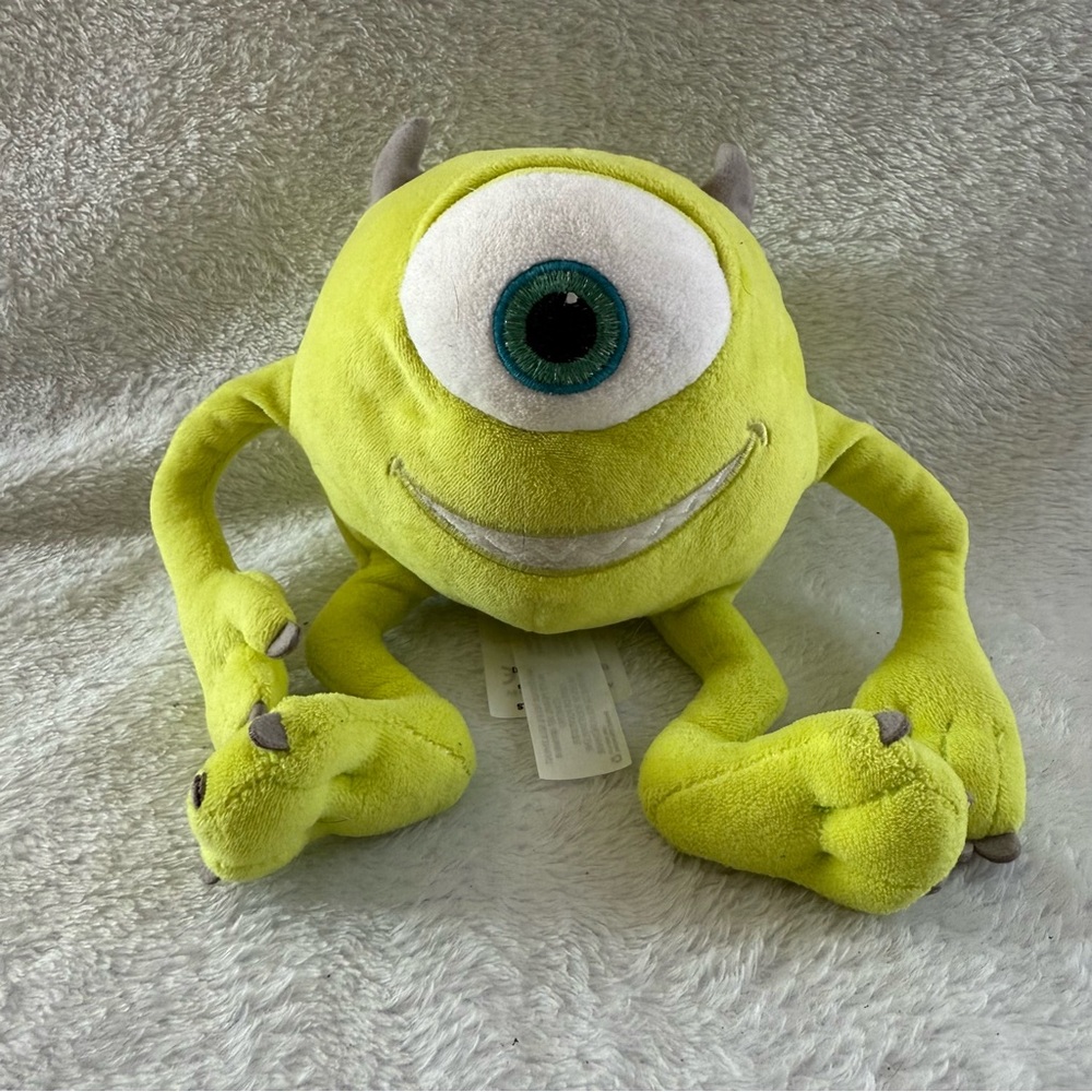 Disney Store Pixar Lime Green Plush Toy